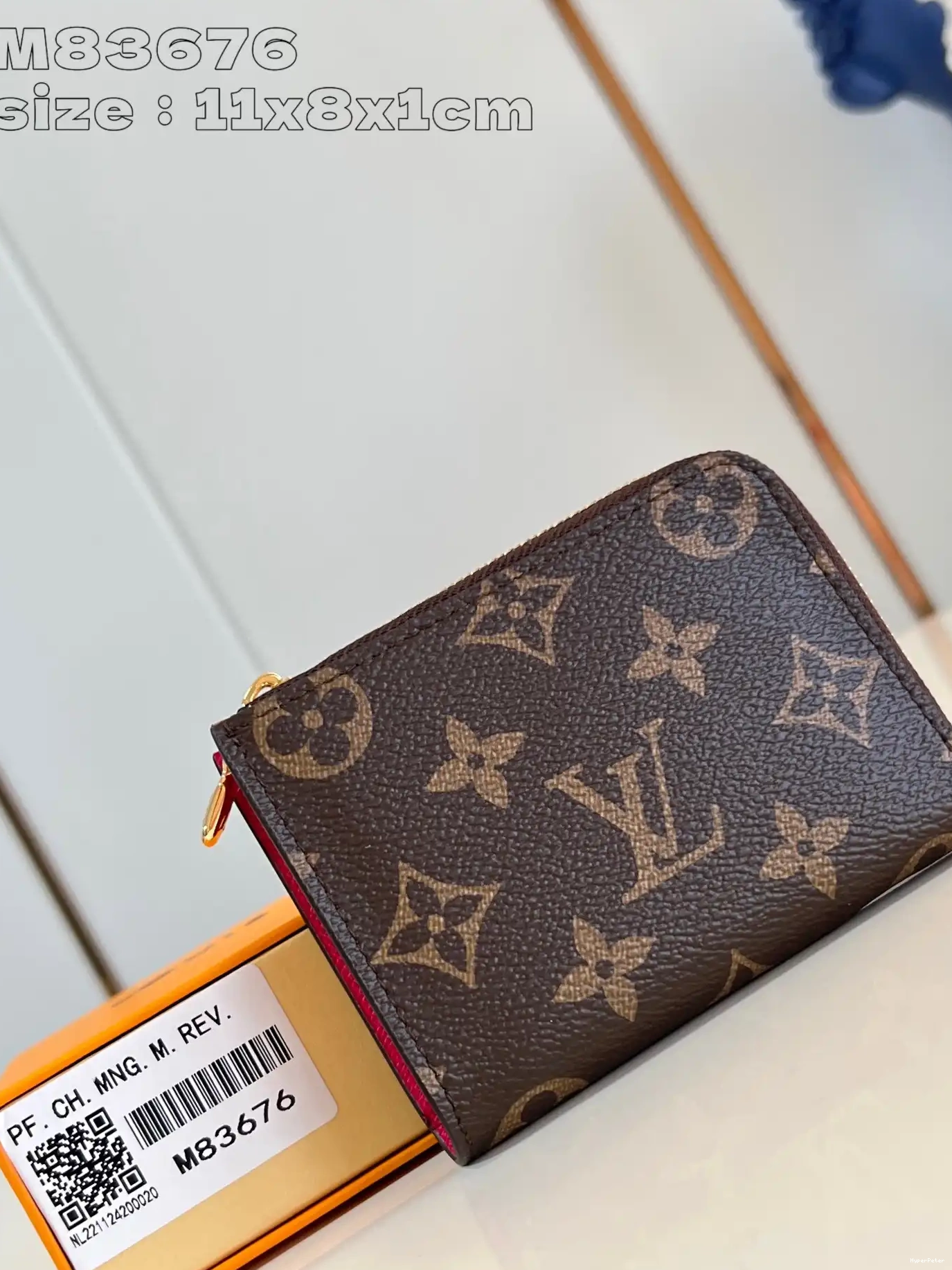 Wallet-11*8.5*1.5CM Louis Compact Vuitton Noa 0602